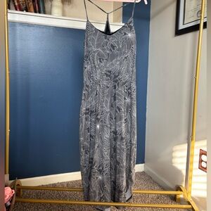 Prana Palm Print Maxi Dress – Size Small